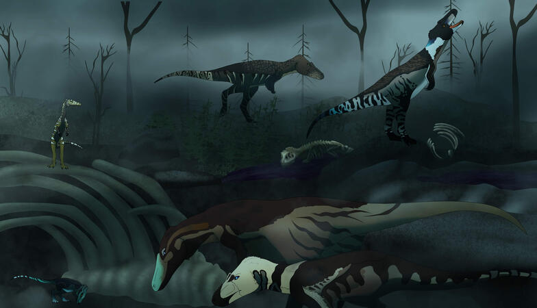 Spooky scene Spooky scene