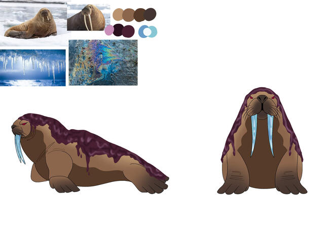 Walrus concept art